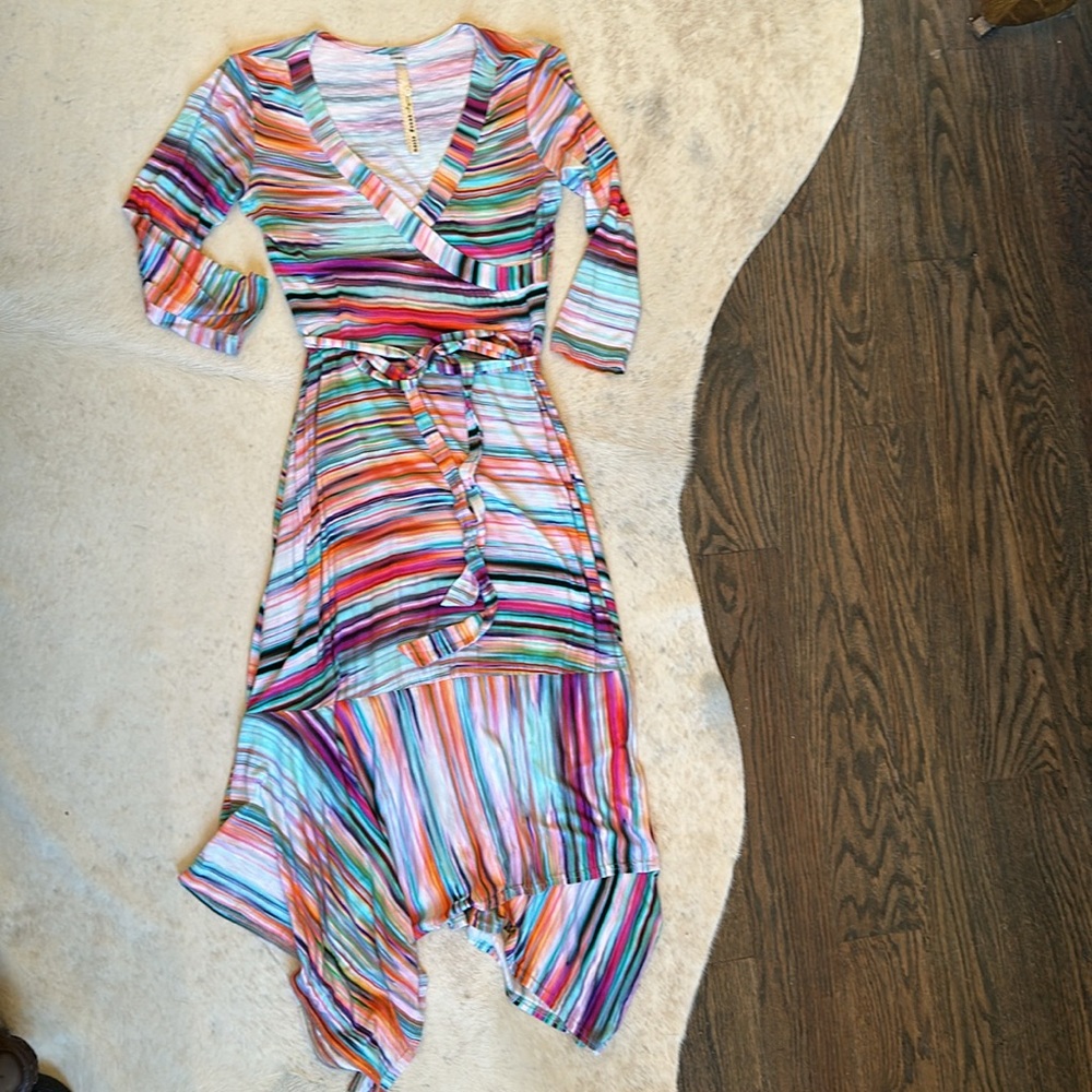 Uncle Frank Serape Wrap Dress